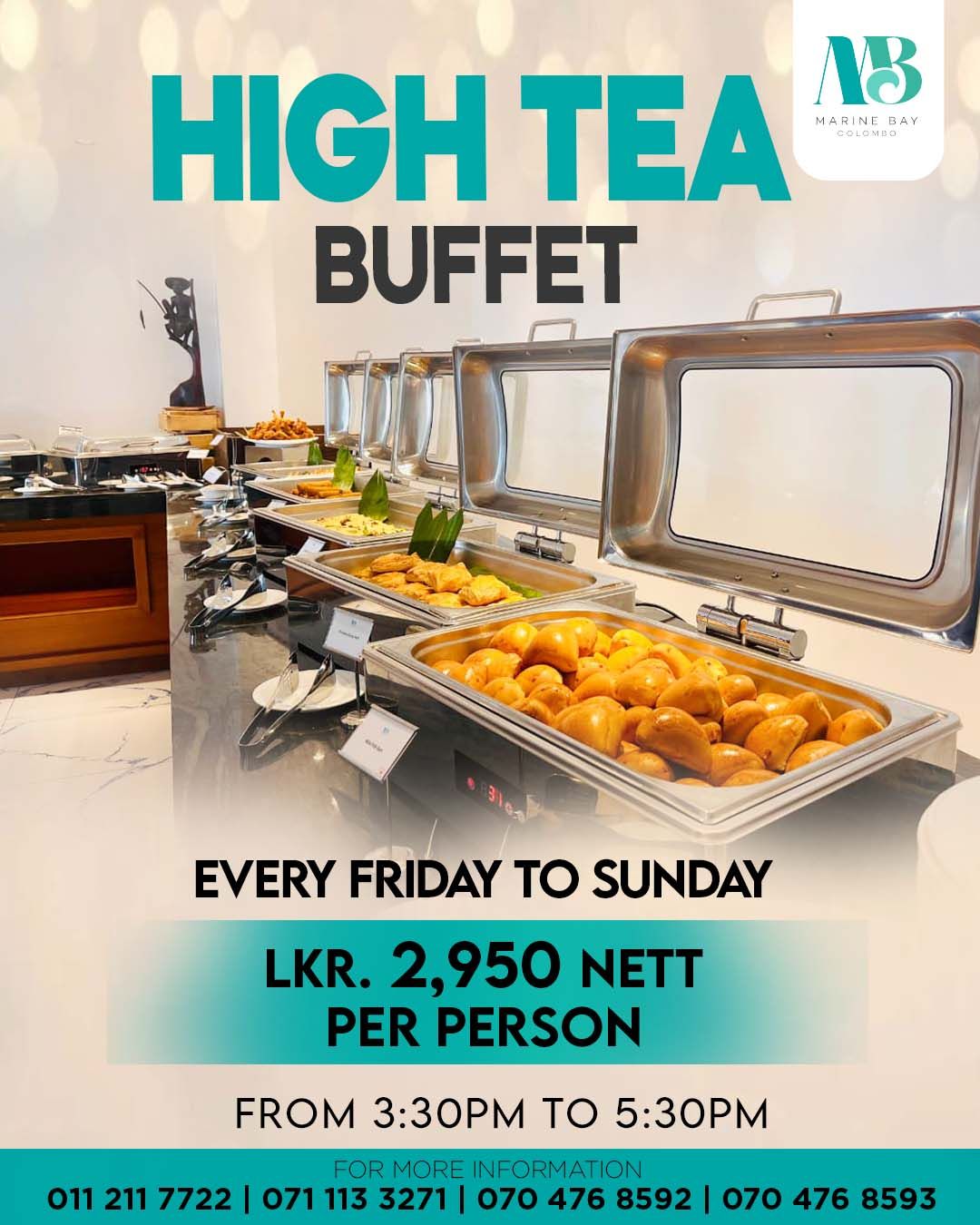 WEEKEND HIGH TEA BUFFET