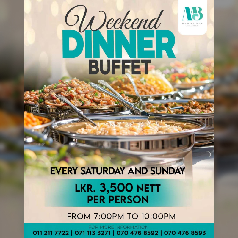 WEEKEND DINNER BUFFET